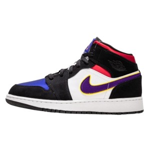 Buty do chodzenia dla dorosłych Air Jordan 1 Mid Lakers Top 3