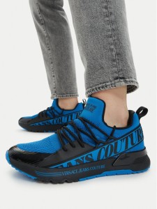 Versace Jeans Couture Sneakersy 80YA3SA3 Niebieski