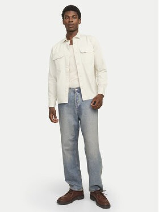 Jack & Jones Koszula jeansowa Travis 12269262 Beżowy Comfort Fit
