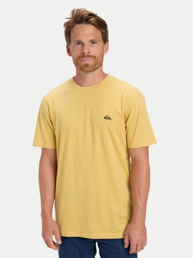 Quiksilver T-Shirt EQYZT07711 Beżowy Regular Fit