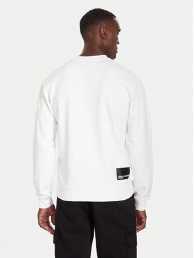 Karl Lagerfeld Jeans Bluza A1M20001 Biały Regular Fit