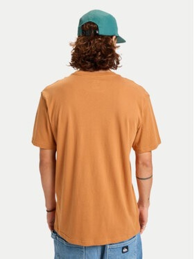 Quiksilver T-Shirt Ev Comp Logo EQYZT08182 Beżowy Regular Fit