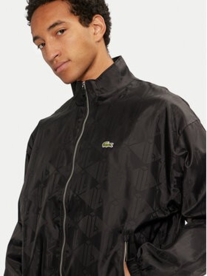 Lacoste Kurtka przejściowa BH4001 Czarny Regular Fit