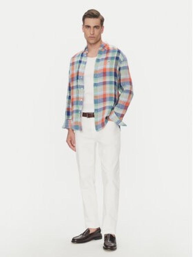 Tommy Hilfiger Koszula Summer Madras MW0MW39166 Kolorowy Regular Fit