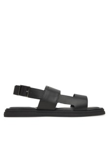 Calvin Klein Sandały Back Strap W/ Buckle HM0HM01736 Czarny