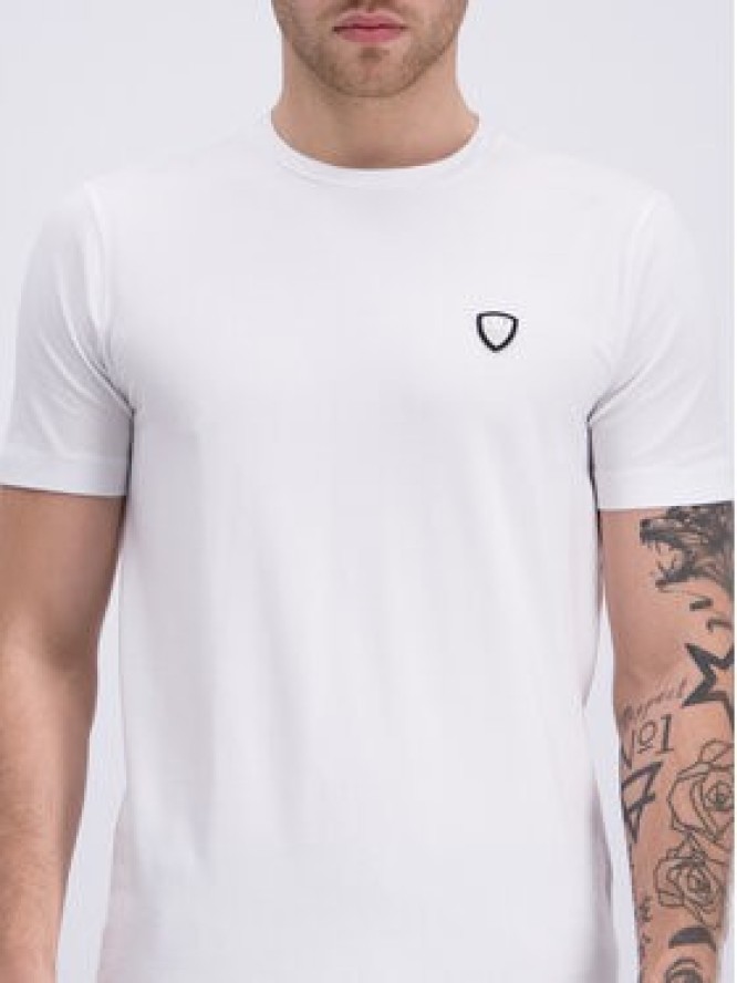 EA7 Emporio Armani T-Shirt 8NPTL7 PJ03Z 1100 Biały Regular Fit
