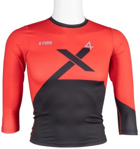 G-FORM Pro-X4 youth longshirt longarm L/XL czerwono-czarny