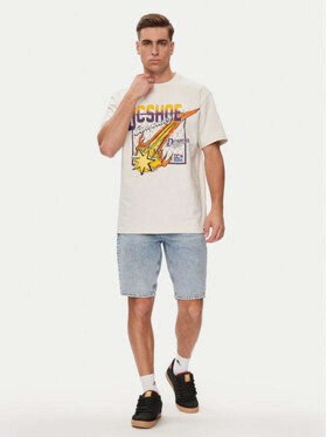 DC Shoes T-Shirt Showtime Starz Hss ADYZT05344 Biały Regular Fit