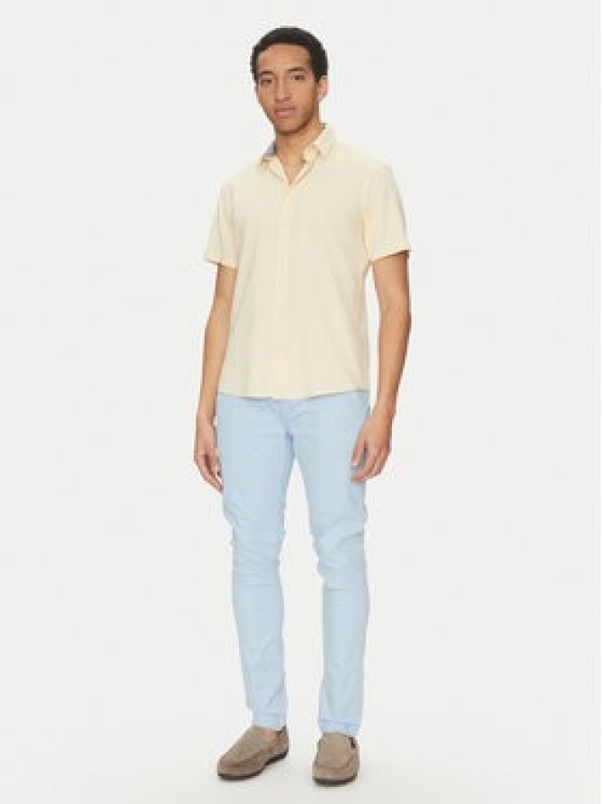 Blend Koszula 20717866 Beżowy Regular Fit