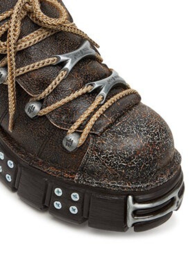 NEW ROCK Sneakersy M-120N-C83 Brązowy