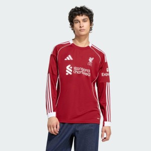 Koszulka z długim rękawem Liverpool FC 25/26 Home