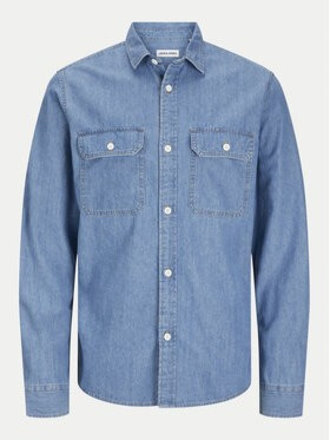 Jack & Jones Koszula jeansowa Travis 12269262 Niebieski Comfort Fit