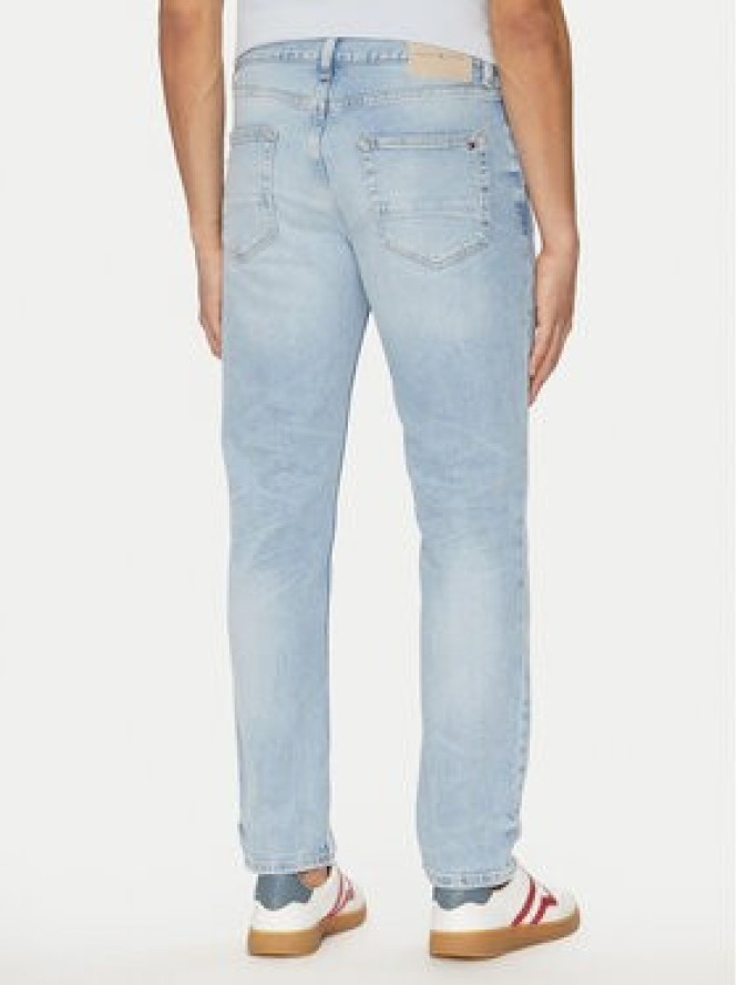 Tommy Hilfiger Jeansy Denton MW0MW38813 Niebieski Straight Fit