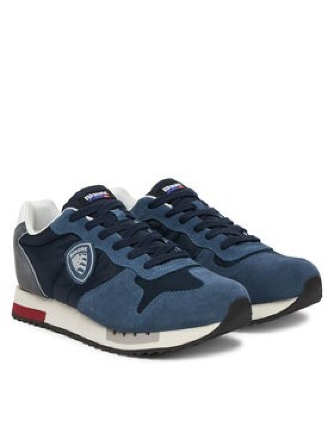 Blauer Sneakersy S6QUEENS05/MES Granatowy