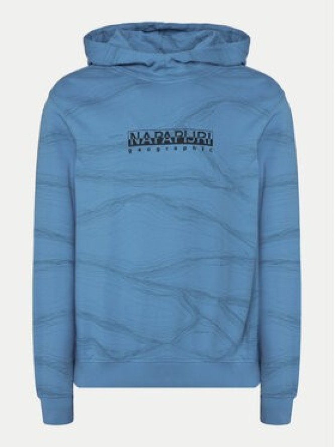 Napapijri Bluza Cellini NP0A4ILR Niebieski Relaxed Fit