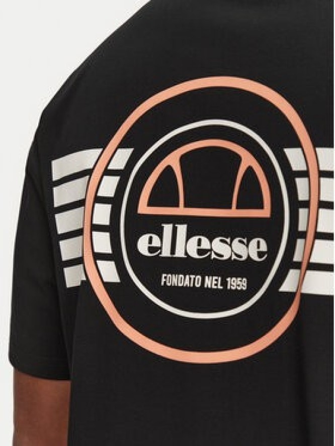 Ellesse T-Shirt Duomo SHZ21889 Czarny Relaxed Fit