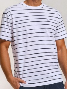 Koszulka w paski - biały