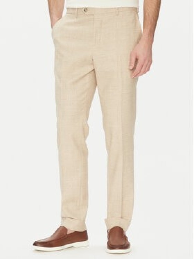 BOSS Garnitur C-Huge-2Pcs-Db-252 50540783 Écru Slim Fit