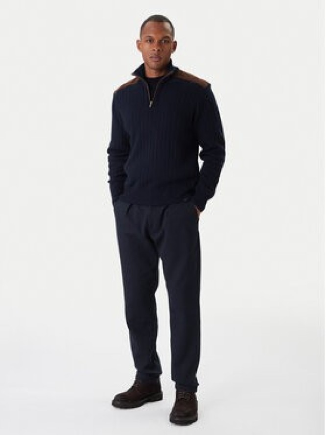 Paul&Shark Sweter 15311113 Granatowy Regular Fit