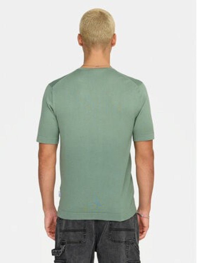 Only & Sons T-Shirt Wyler 22022928 Zielony Regular Fit