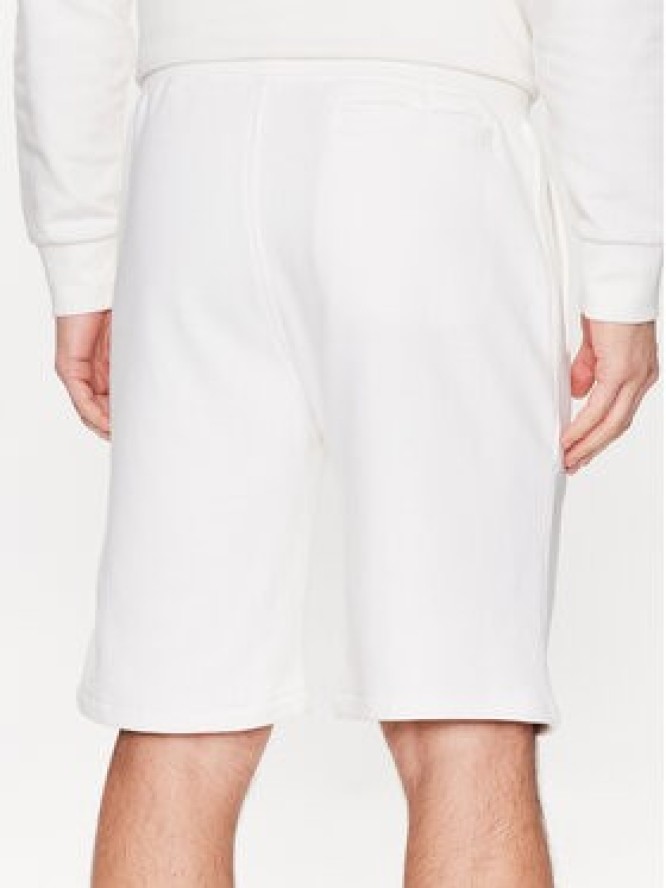 Guess Szorty sportowe Aldwin Z2YD04 KAIJ1 Biały Slim Fit