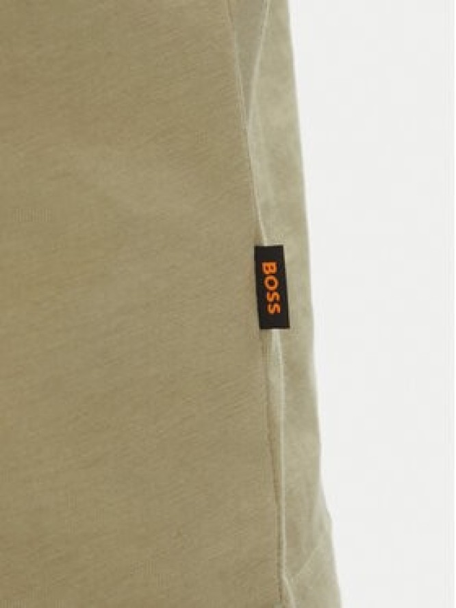 BOSS T-Shirt Te_Animali 50546362 Zielony Regular Fit