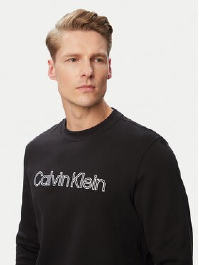 Calvin Klein Bluza LV04RG281G Czarny Classic Fit
