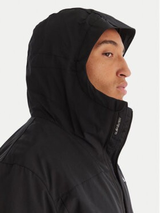 Quiksilver Kurtka przejściowa Overcast 3K EQYJK04202 Czarny Regular Fit