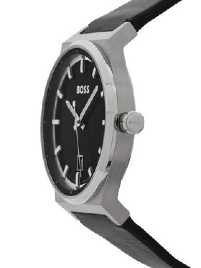 BOSS Zegarek Candor 1514075 Czarny