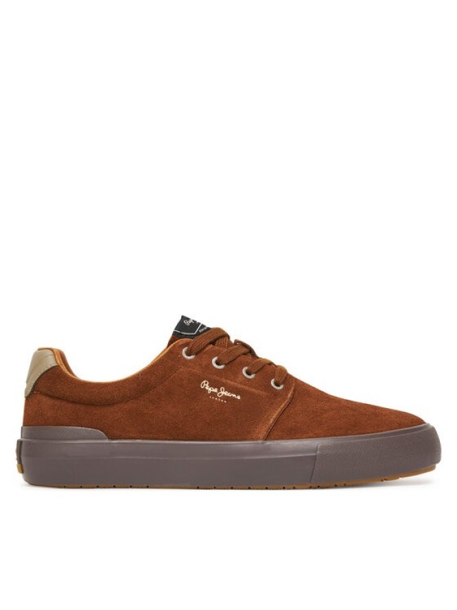 Pepe Jeans Sneakersy Ben Casual M PMS300002 Brązowy