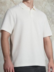 Koszulka polo - kremowy
