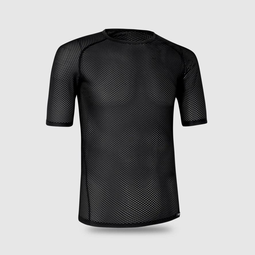 Gripgrab Ultralight Mesh Short Sleeve Base Layer Black - L