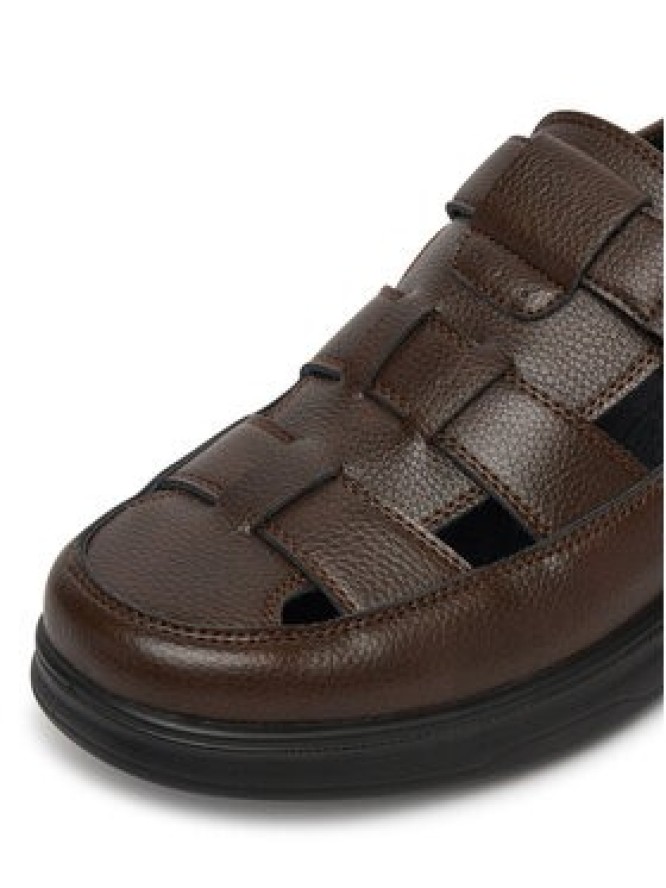 Lanetti Sandały MSS20518-03 Brązowy