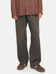 Jack & Jones Jeansy Ron Original 12270068 Czarny Baggy Fit