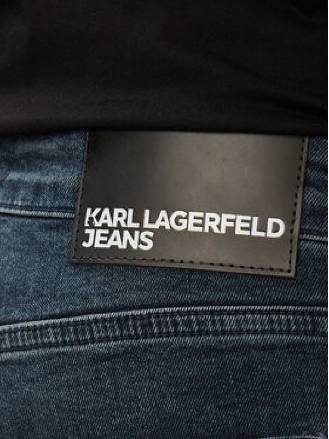 Karl Lagerfeld Jeans T-Shirt B3M17005 Czarny Regular Fit