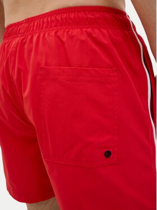 Jack & Jones Szorty kąpielowe Maui 12275129 Czerwony Regular Fit