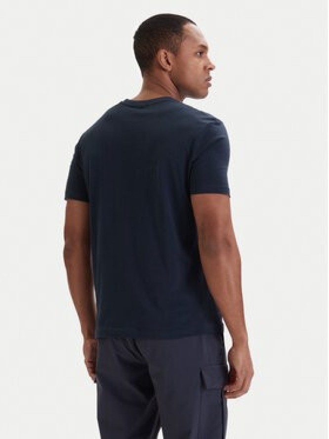 Aeronautica Militare T-Shirt 261TS2541UJ00727 Granatowy Regular Fit