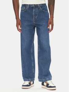 DC Shoes Jeansy Worker Baggy ADYDP03093 Niebieski Baggy Fit