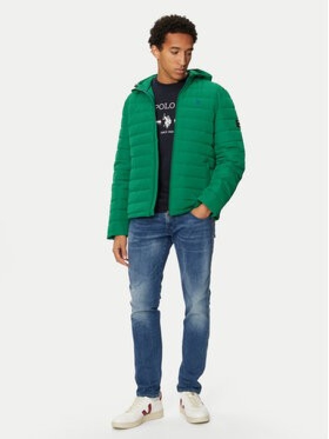 U.S. Polo Assn. Kurtka zimowa MUP3600 Zielony Regular Fit