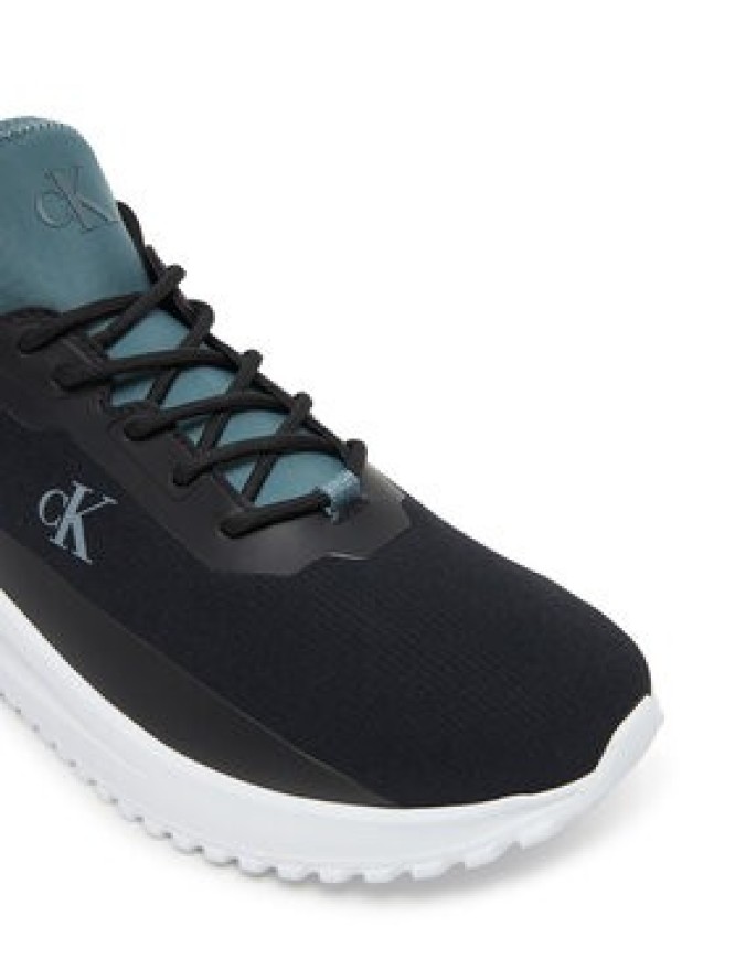 Calvin Klein Jeans Sneakersy Eva Runner Tech Ripstop YM0YM01203 Czarny