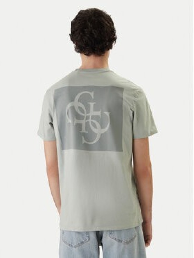 Guess T-Shirt M6GI27 K3249 Zielony Regular Fit