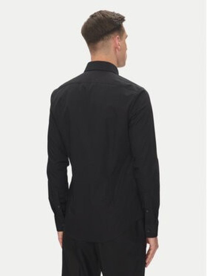 Calvin Klein Koszula Essential LV019EU030 Czarny Slim Fit