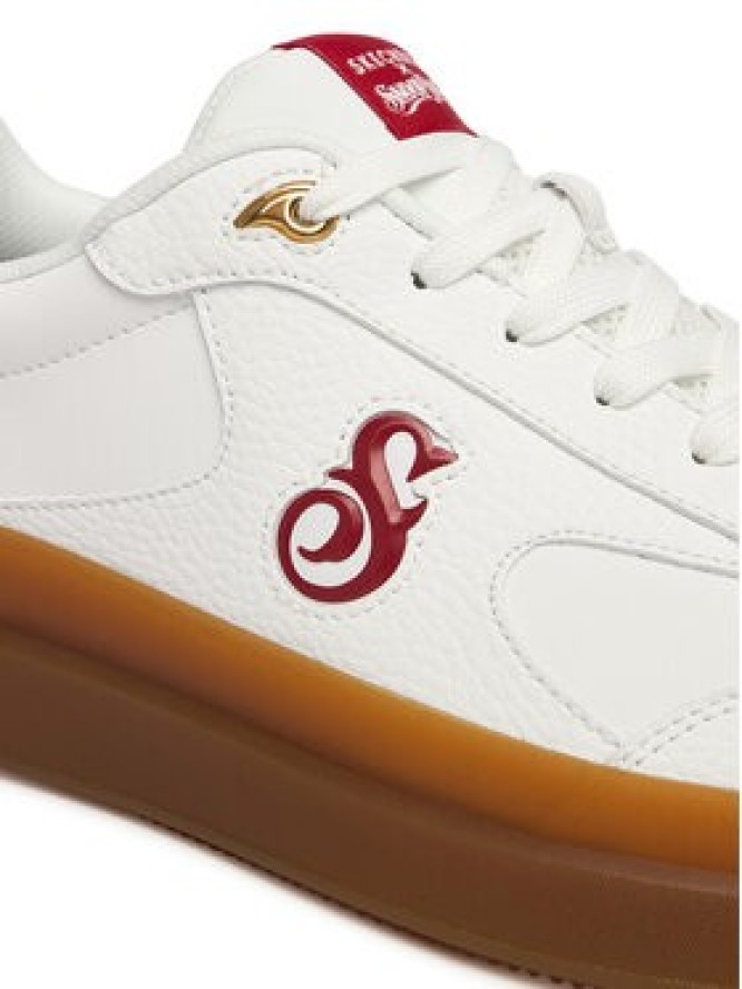 Skechers Sneakersy Snoop Dogg Courtside Urban 251200/WRD Biały