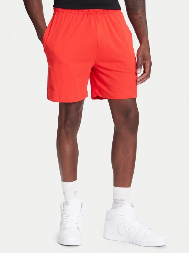 Kappa Szorty sportowe Logo Korpo Cabas 303HZE0 Czerwony Regular Fit