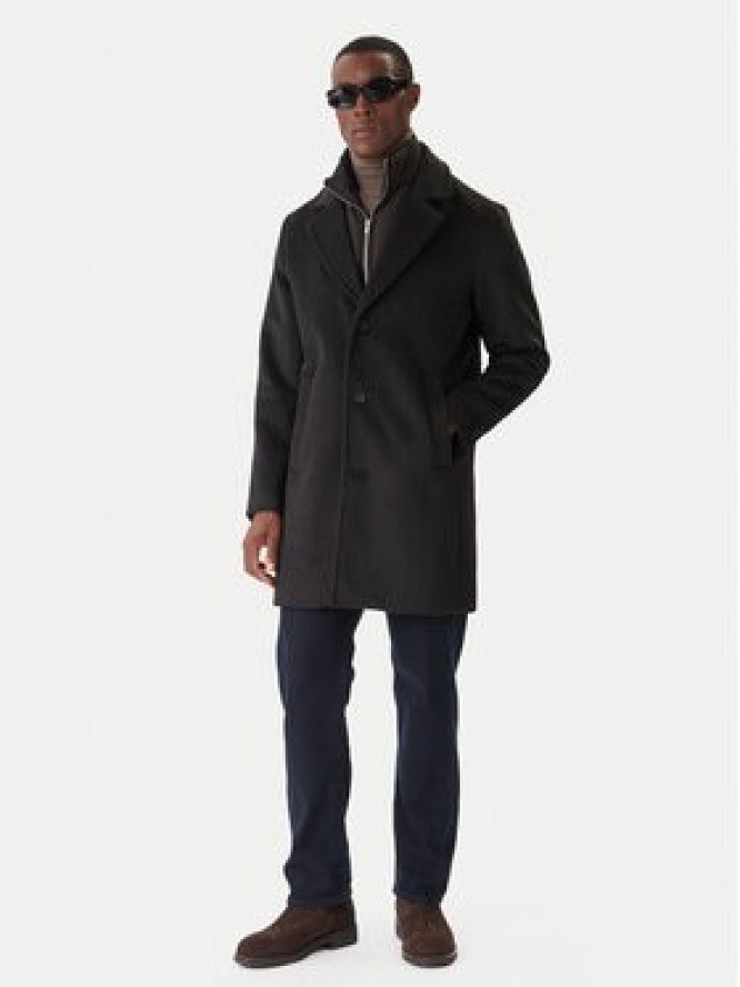 Jack & Jones Płaszcz przejściowy Blastanford 12286263 Czarny Regular Fit