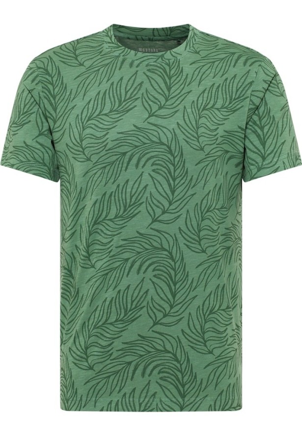 Męski T-Shirt Mustang Style Austin Painted Palms 1016285 12713