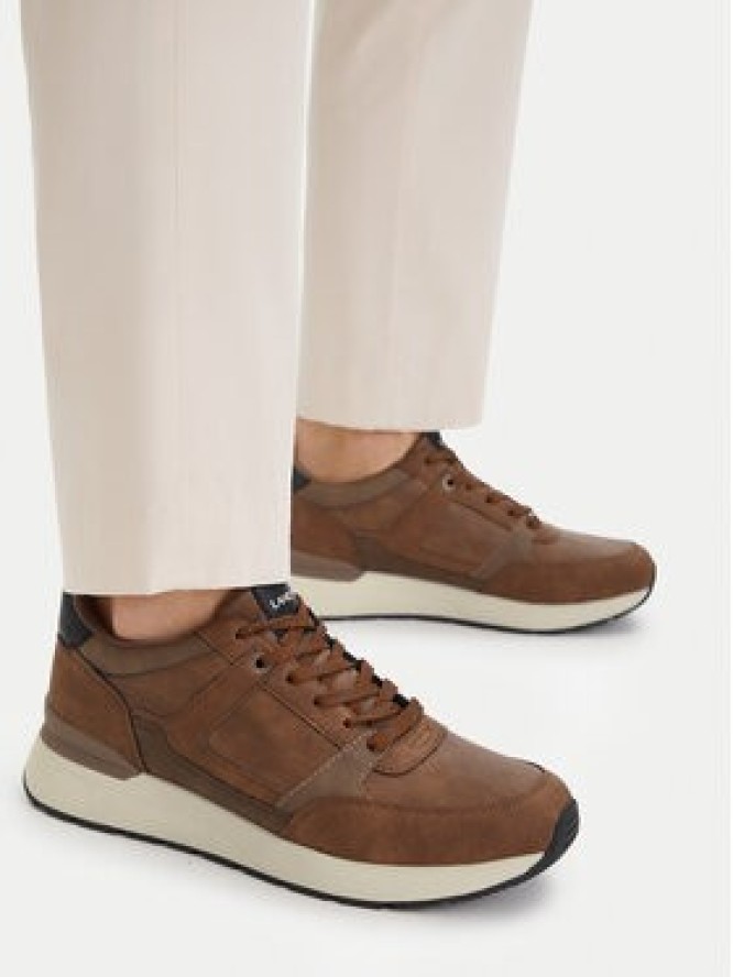 Lanetti Sneakersy CEO-REUS-01 Brązowy