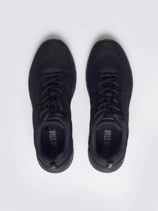 sneakersy męskie czarne tt174008 906