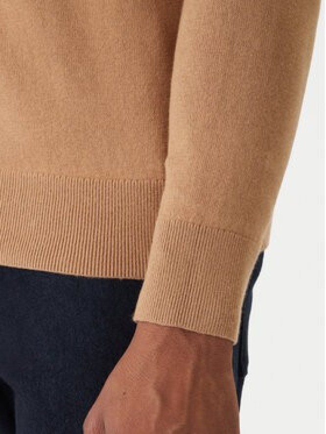 Tommy Hilfiger Sweter MW0MW28046 Beżowy Regular Fit
