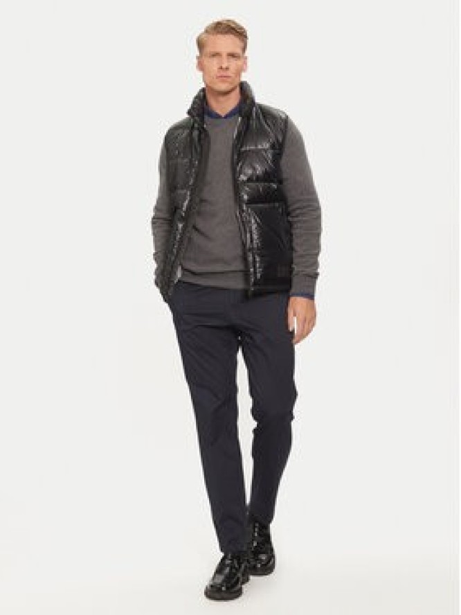 La Martina Bezrękawnik ZMO007 PA078 Czarny Regular Fit